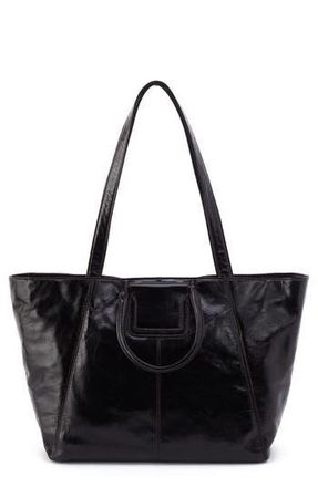 Hobo Sheila East/West Leather Tote in Black at Nordstrom Rack