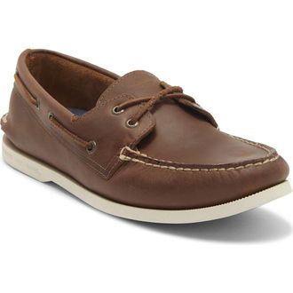 Sperry Top-Sider Authentic Original 2-Eye Boat Shoe in Medium Beige at Nordstrom Rack, Size 12