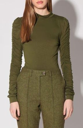 Walter Baker Chaya Top in Olive at Nordstrom Rack, Size X-Small