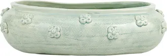 Vietri Giardino di Fiori Celadon Oval Planter in Green at Nordstrom