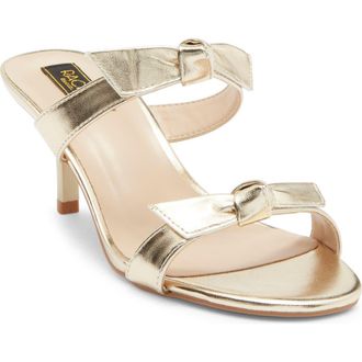Rachel Roy Anne Mule in Gold at Nordstrom Rack, Size 6.5