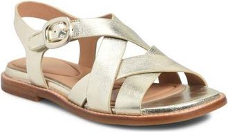 S&ouml;fft Nancy Slingback Sandal in Platino at Nordstrom, Size 8.5