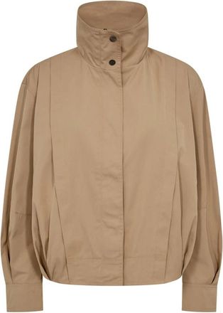 Co'Couture Francis Balloon Jacket - Dames - Zomerjassen - Beige - XS - Jassen