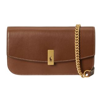 Ralph Lauren Wallets & Cardholders, female, Brown, Size: ONE SIZE ID Bag