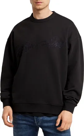 C.P. Company C. P. Company brushed Black Cotton Sweatshirt