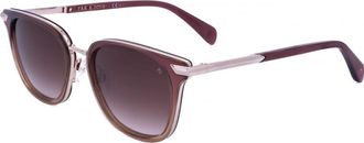 Rag & Bone Womens RNB6000-S-B3V-52 RNB6000 S 52 B3V Sunglasses - Rose Gold - One Size