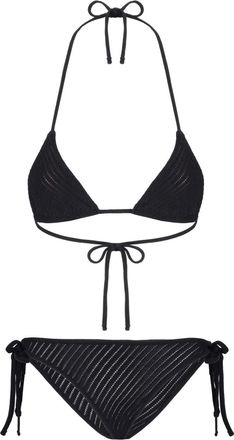Laneus Bikini in maglia - Nero