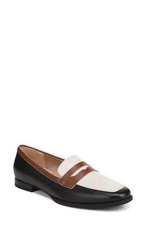Life Stride Frankie Penny Loafer in Black Bone Multi at Nordstrom, Size 7.5