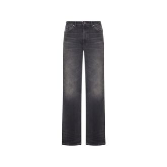 Haikure Korea Vintage Jeans - Dames - Regular Fit Jeans - Zwart - W24 - Katoen - Jeans