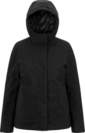 K-Way Waterdichte jas voor dames met drie lagen - Dames - Winterjassen - Zwart - XS - Jassen