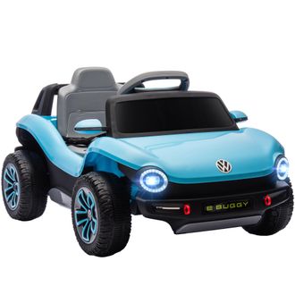 OEM Coche El&eacute;ctrico Para Ni&ntilde;os De +3 A&ntilde;os Volkswagen E-buggy 12v Con Mando A Distancia 2,4 G Ruedas Con Suspensi&oacute;n Azul