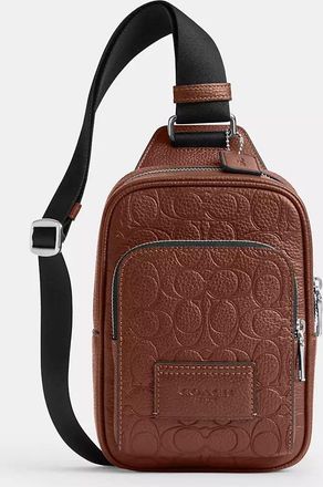 Coach Racer Sling Pack In Signature Leather