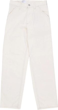 Carhartt Work in Progress Single Knee Pant - Heren - Regular Fit Jeans - Wit - W36 L34 - Katoen - Jeans