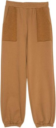 Twinset Kameel Joggerbroek Casual Comfortabele Stijl - Dames - Sweatpants - Bruin - L - Katoen - Broeken