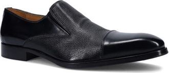 Ron White Elvan Weatherproof Cap Toe Loafer in Black/Black at Nordstrom, Size 10Us
