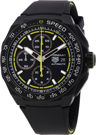Tag Heuer Th Formula 1 Chronograph Automatic Black Dial Mens Watch CBZ2086.FT8098