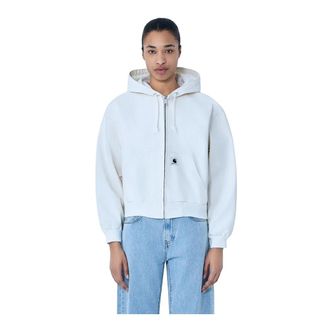 Carhartt Work in Progress Carhartt Wip, Zip-throughs, female, White, Size: XS OG Active Jacket