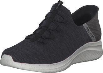 Skechers Mens Ultra Flex 3.0 Right Away Trainers, Black Mesh/Trim, 9.5 UK