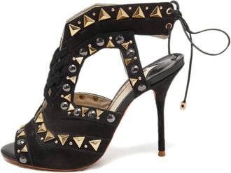 Sophia Webster Sandali con borchie - Nero