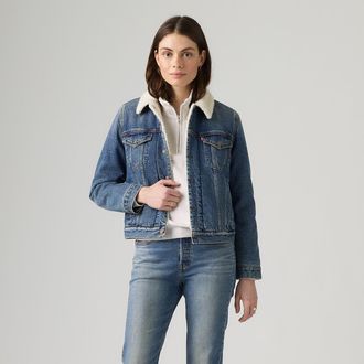 Levi's Original Sherpa trucker-jeansjas