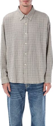 Mfpen Mfpen Button Down Shirt Grey Generation Check