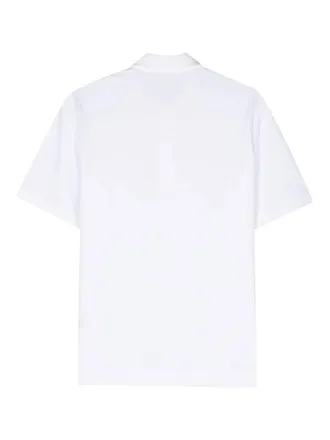 Circolo 1901 Stretch-Cotton Piqu&eacute; Polo Shirt - White