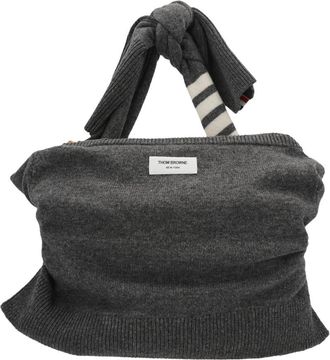 Thom Browne Grey Sweater bag crossbody bag