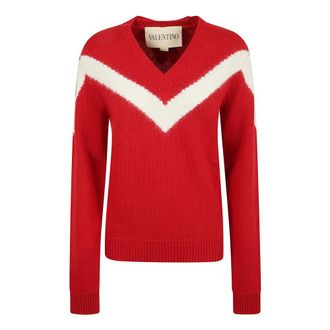 Valentino Garavani Hombre, Jerseys, Rojo, Talla: M