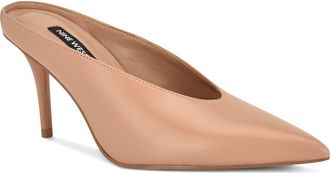 Nine West Verra Pointed Toe Mule in Light Natural at Nordstrom, Size 8.5