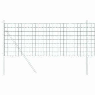 Berkfield Home Green Euro Fence Green 0.8x25 m Steel