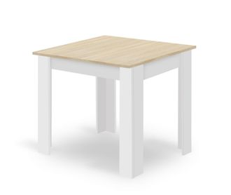 OEM Tavolo Np 80x80 Rovere Sonoma + Bianco
