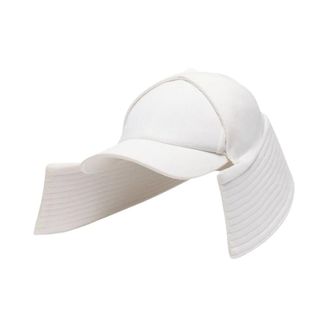 Jean Paul Gaultier Caps, female, White, Size: ONE SIZE Curved Visor Cap