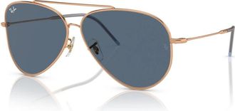 Ray-Ban Aviator Reverse Zonnebril - Heren - Zonnebrillen - Geel - 62 MM - Accessoires
