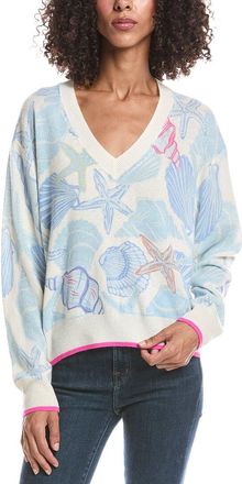 Brodie Scatter Shell Cashmere Sweater