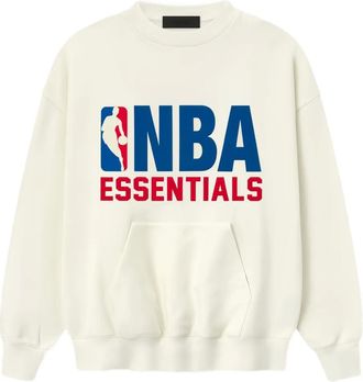 Fear of God Felpa con logo - Toni neutri