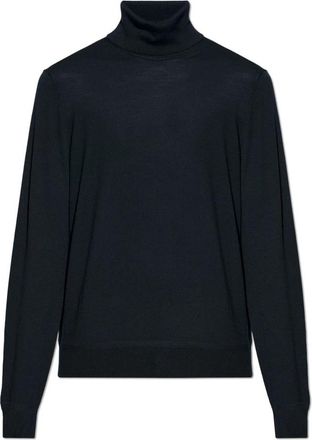 Tom Ford Wollen coltrui - Heren - Coltruien - Zwart - S - Wol - Truien & Vesten
