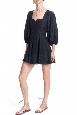 Corey Lynn Calter Odette Mini Dress In Black