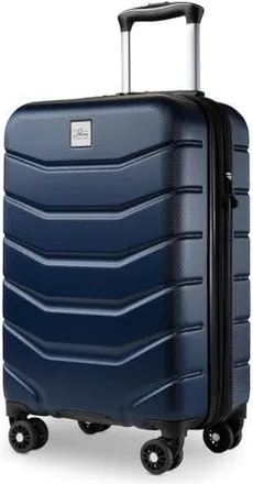 Skyway Silverton Hardside Expandable 20 Carry On Spinner Luggage in Watercolor Blue at Nordstrom