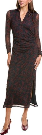 Madewell Chandra Stretch Mesh Midi Dress