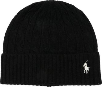 Ralph Lauren Pet - Dames - Hoeden - Zwart - ONE Size - Wol - Accessoires