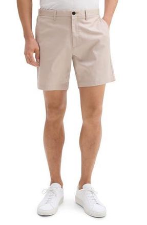 Theory Zaine Cotton Blend Shorts in Earl Grey at Nordstrom Rack, Size 30