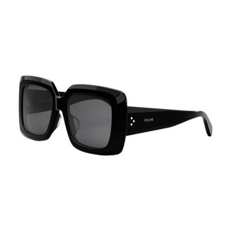 Celine CL40263F01A Square Full Rim Sunglasses - Black