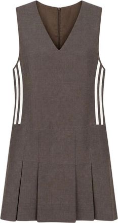 2-Biz Kleedjes - Dames - Korte kleedjes - Bruin - L - Kleedjes