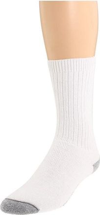 Wigwam Diabetic Sport Crew Crew Cut Socks Shoes White : LG (US Mens Shoe 9-12 - Womens Shoe 10-13), Cotton/Mesh/Nylon