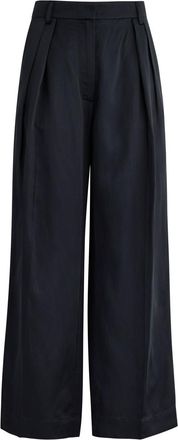 Day Birger Et Mikkelsen Day Birger ET Mikkelsen Enzo Tapered-leg Satin Trousers - Black - 38 (UK12 / M)