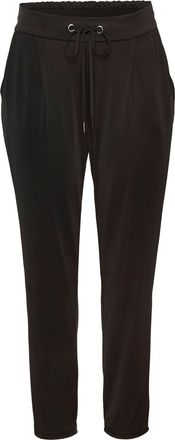 Lascana Schlupfhose LASCANA, Damen, Gr. 34, N-Gr, schwarz, Jersey, Obermaterial: 95% Polyester, 5% Elasthan, unifarben, figurumspielend kn&ouml;chellang, Hosen Sch