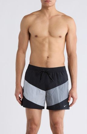 Nike 5-Inch Volley Swim Shorts in Black at Nordstrom Rack, Size Xx-Large