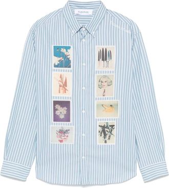 Études Studio Camicia Andy Warhol - Blu