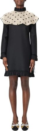 Valentino Dames, Jurken, Zwart, Maat: XS Zijde