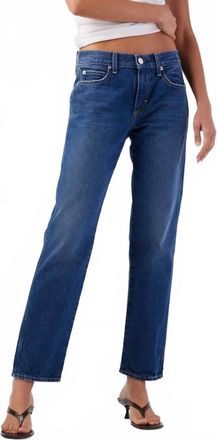 Amo Womens Denim Libby Straight Leg Jeans In Mastermind